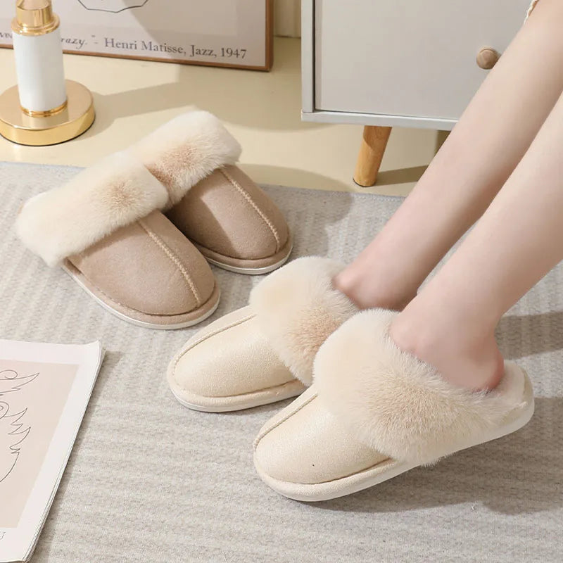 Cozy Plush Home Slippers