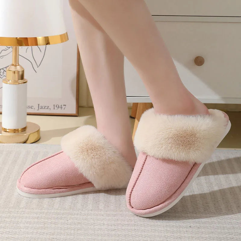 Cozy Plush Home Slippers