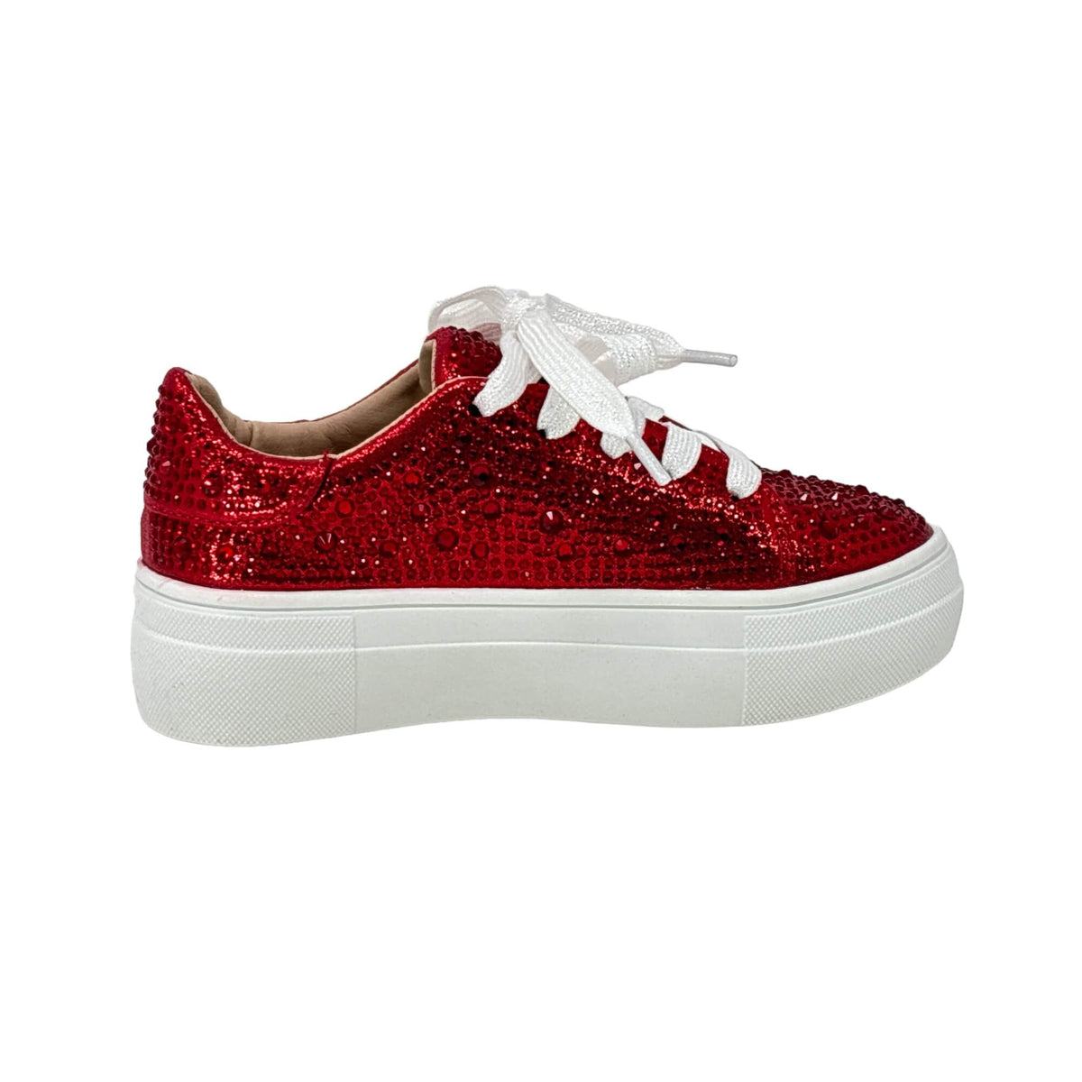 Little Girl&#39;s Rhinestone lace up tennis shoe dance shoes flat shoes red shoes lace up shoes rhinestone shoes for kids