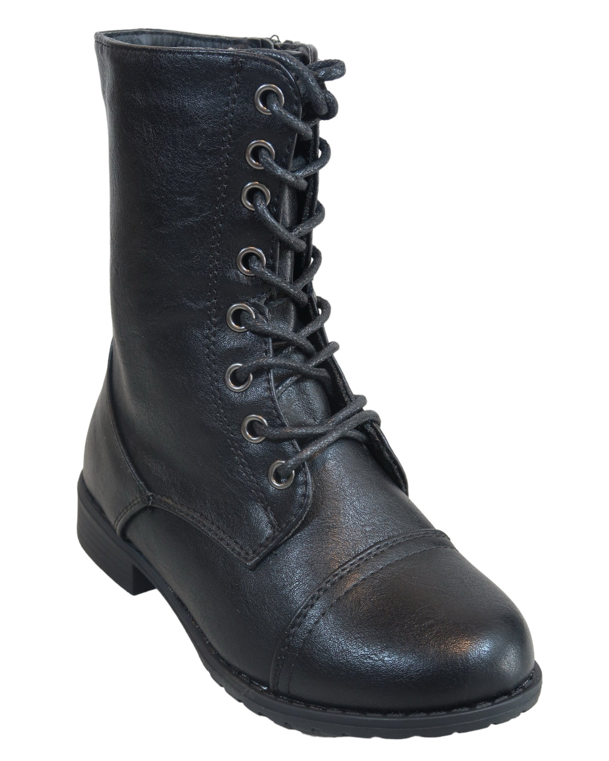 Link Beyonce-62K Girls Lace Up Combat Boots