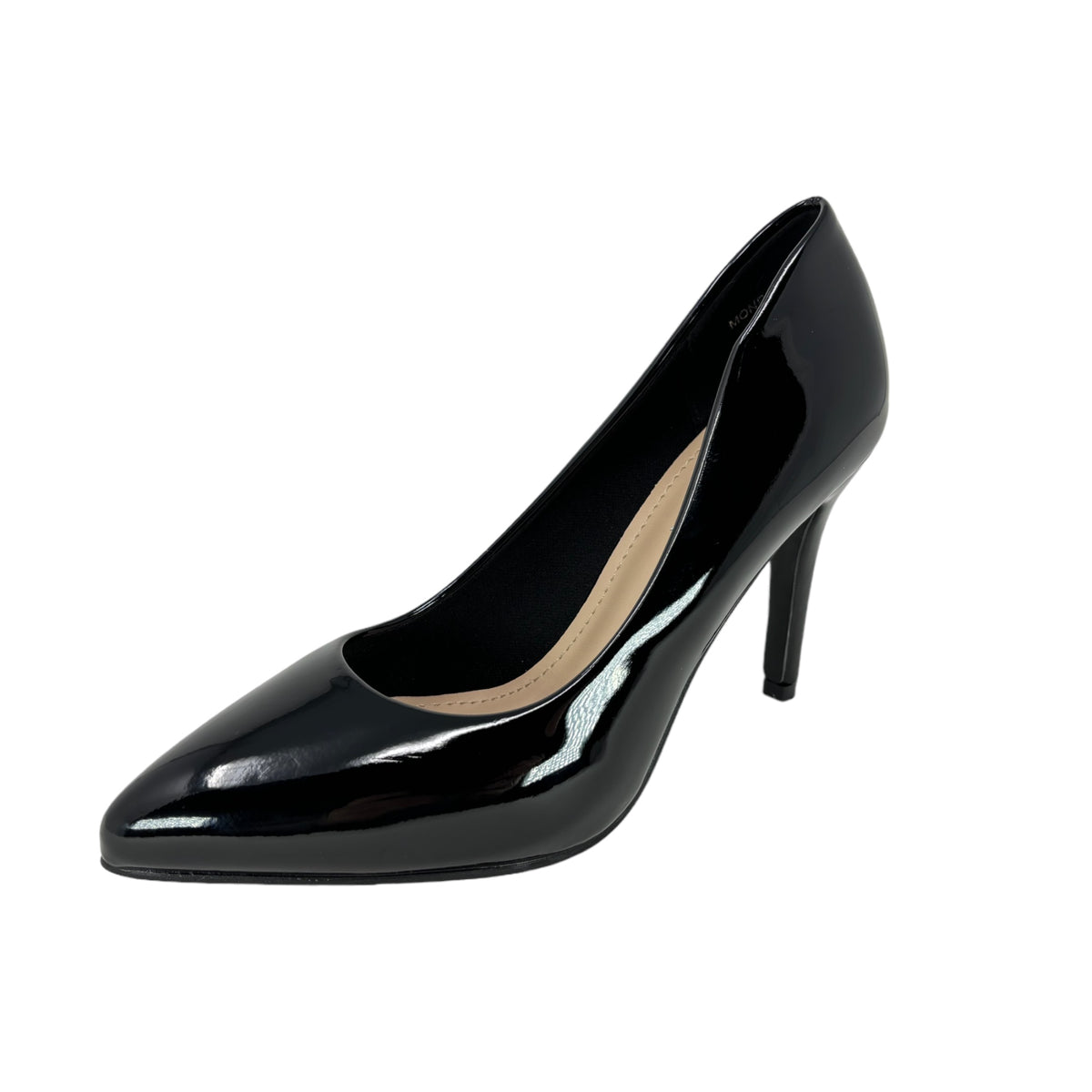 women&#39;s shoes on sale Black Pat 4 inch Heel stiletto pumps 