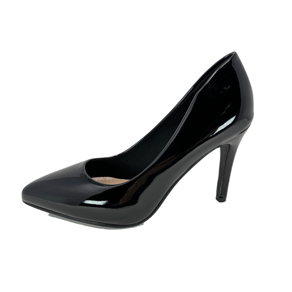 women&#39;s shoes on sale Black Pat 4 inch Heel stiletto pumps 