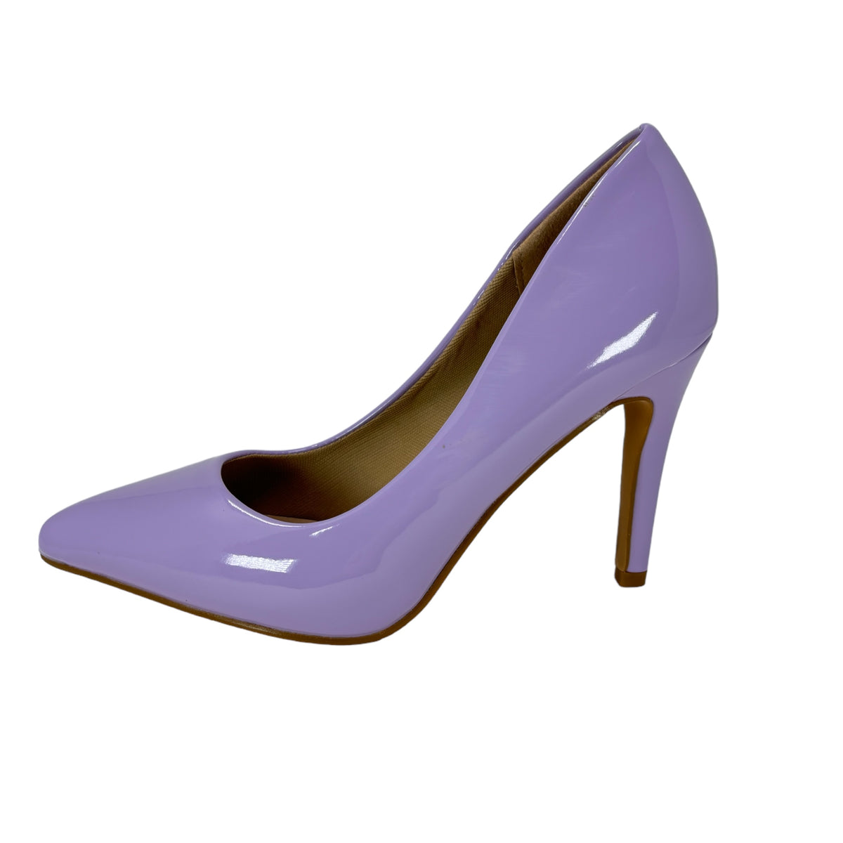 women&#39;s shoes on sale Lavender Pat 4 inch Heel stiletto pumps 