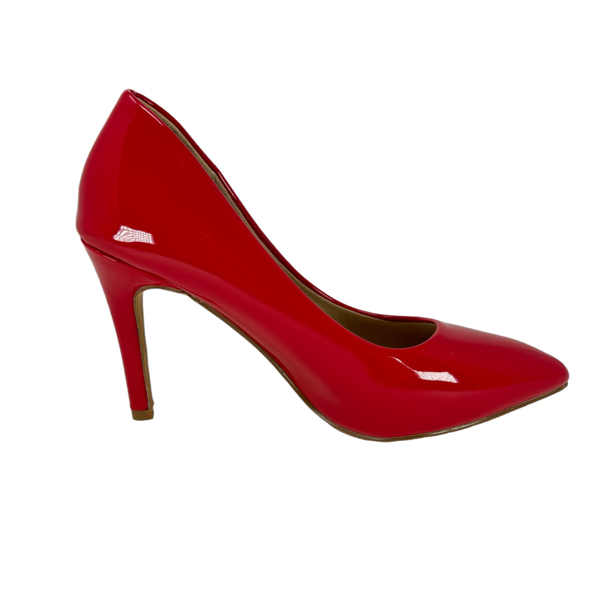 women&#39;s shoes on sale Red Pat 4 inch Heel stiletto pumps 