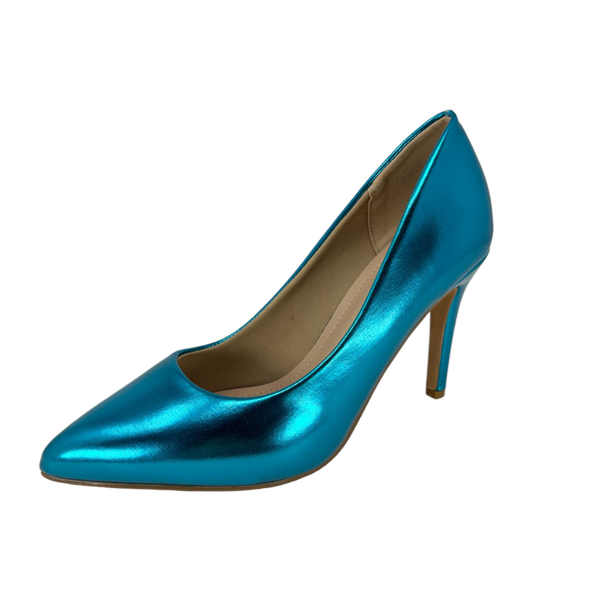 women&#39;s shoes on sale Turquoise 4 inch Heel stiletto pumps 