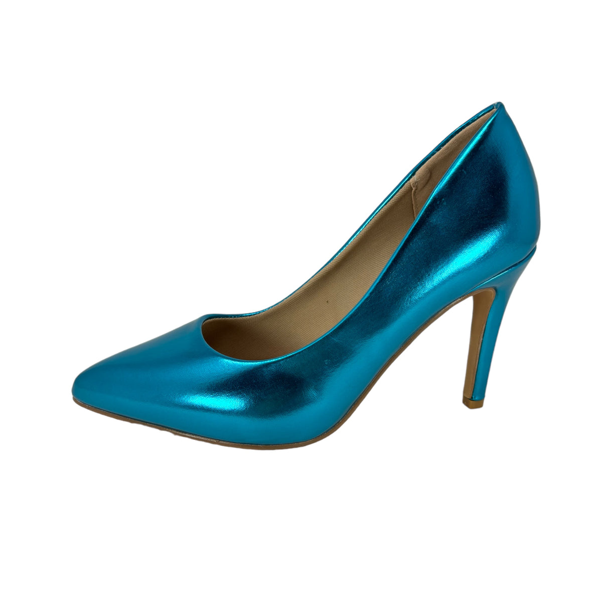 women&#39;s shoes on sale Turquoise 4 inch Heel stiletto pumps 