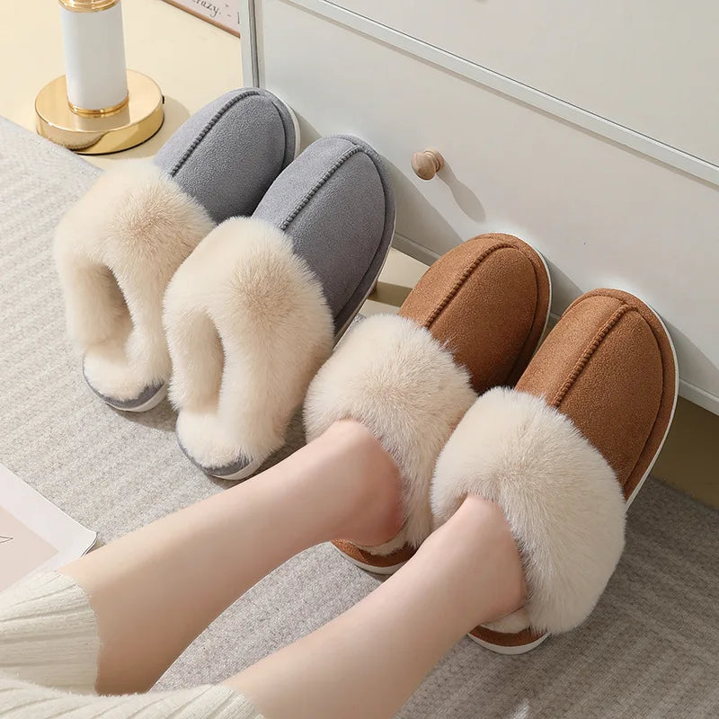 Cozy Plush Home Slippers