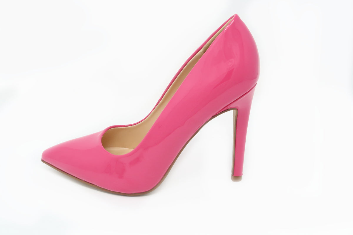 Women&#39;s Trendy Stiletto Heel Pointed Toe Pumps Pink